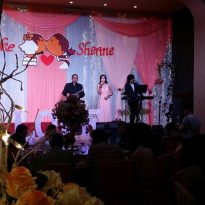 30012016 Luke and Sherine wedding reception. Klang 3 pcs band