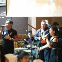 31-1-2016 Jalex group of companies anual dinner in tropicana golf club. 3 pcs band