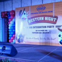 Sound and Light support-backdrop- 3-12-2016 Cosco shipping at tropicana golf club